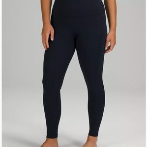Lululemon wunder under luxtreme leggings 10 navy